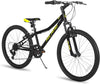 Hiland 24 in Mountain Bike, Front Suspension Fork Bicycles for Adults Multiple Colors